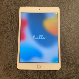 アイパッド(iPad)のiPad mini 第4世代 Wi-Fi+Cellular 16GB ゴールド(タブレット)