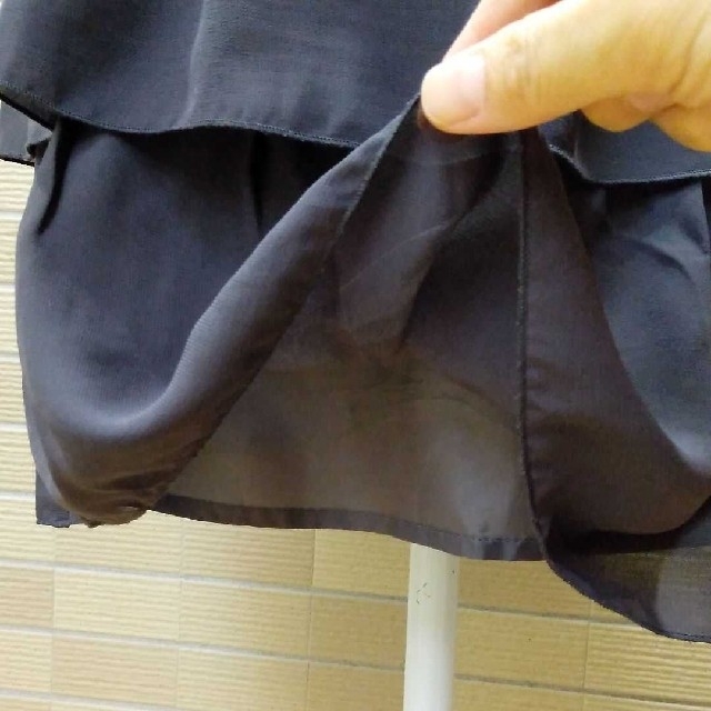 UNIQLO(ユニクロ)のユニクロ　ティアードスカート レディースのスカート(ミニスカート)の商品写真