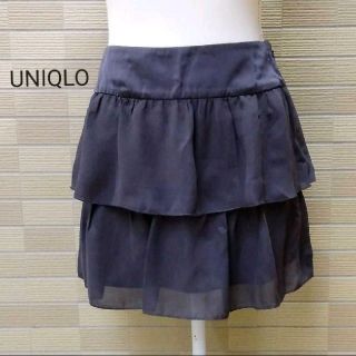 ユニクロ(UNIQLO)のユニクロ　ティアードスカート(ミニスカート)