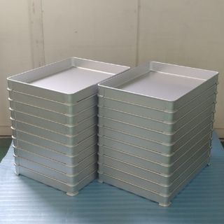 餃子バット 餃子 バット 3段 蓋付 クローバー 大50 器具 厨房小物  22