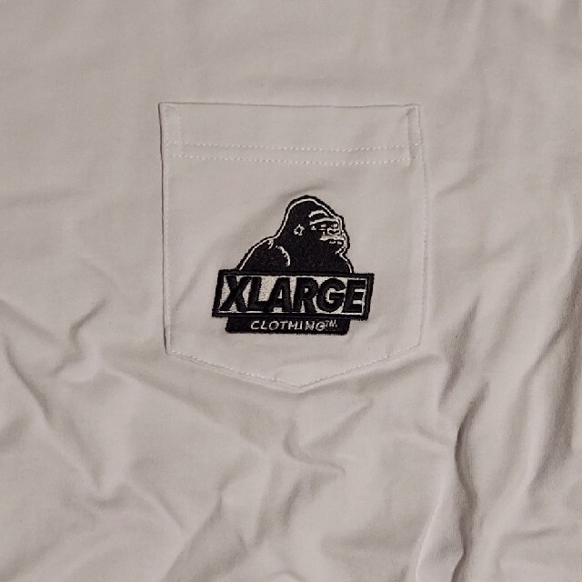 XLARGE(エクストララージ)のXLARGE Tシャツ　白シャツ メンズのトップス(Tシャツ/カットソー(半袖/袖なし))の商品写真