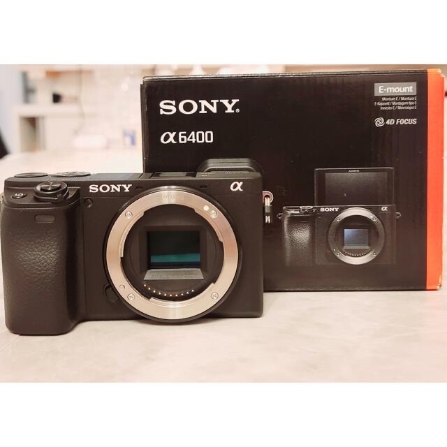 【美品】SONY a6400 ボディー ILCE−6400(B)