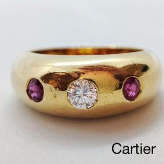 カルティエ(Cartier)のCartier カルティエ ダフネ ダイヤ ルビー リング ジュウル（神楽坂宝石(リング(指輪))