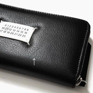 Maison Margiela メゾン マルジェラ 財布 ロングウォレット 長財布 ベージュ ラウンドジップ レザー ステッチ カレンダー エレガント 大人女子 ギフト プレゼント きれいめ 上品 【レディース】【RL021】