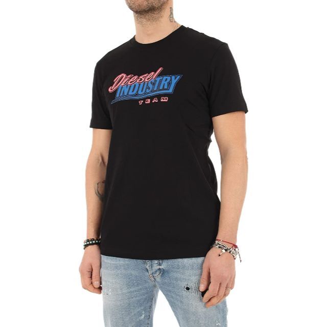 DIESEL 新品未使用 Lサイズ Tシャツ カットソー 黒 ディーゼル