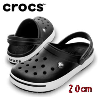 クロックス(crocs)の新品 20㎝ クロックス クロックバンド 2.0 クロッグ ブラック(サンダル)