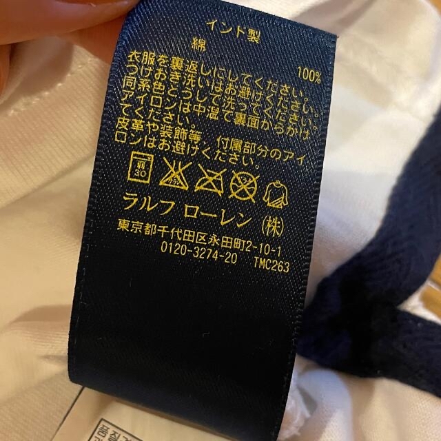 POLO RALPH LAUREN(ポロラルフローレン)のラルフローレン　ポロシャツ　キッズ　100cm キッズ/ベビー/マタニティのキッズ服男の子用(90cm~)(Tシャツ/カットソー)の商品写真