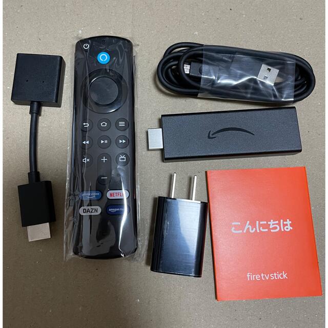 Amazon Fire TV Stick Alexa対応音声認識リモコン付属 スマホ/家電/カメラのテレビ/映像機器(映像用ケーブル)の商品写真