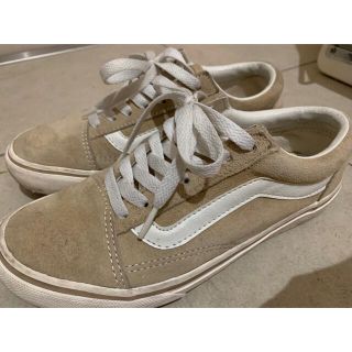 ヴァンズ(VANS)のVANS オールドスクール バンズ　ベージュ　22.5(スニーカー)