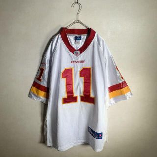 NFL Reebok REDSKINS ゲームシャツ 11番 THOMAS(アメリカンフットボール)