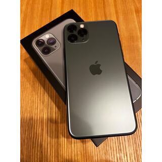 アップル(Apple)のiPhone11Pro ミッドナイトグリーン64GB(スマートフォン本体)