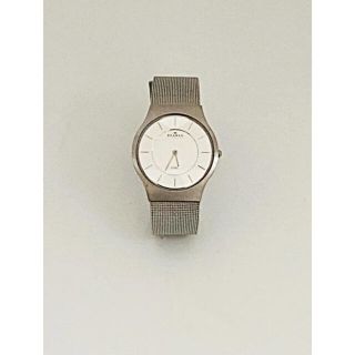 スカーゲン(SKAGEN)の腕時計　SKAGEN スカーゲン　シルバー　電池切れ(腕時計(アナログ))