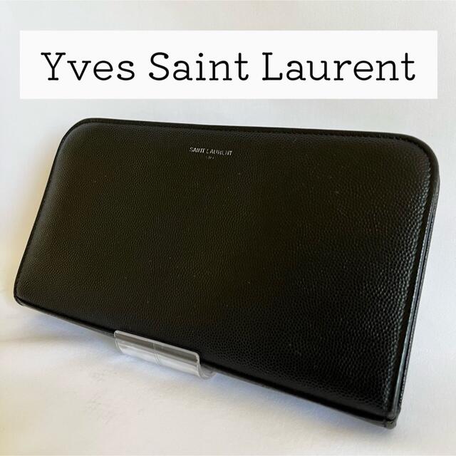 Saint Laurent サンローラン ウォレット 長財布 ラウンドジップ