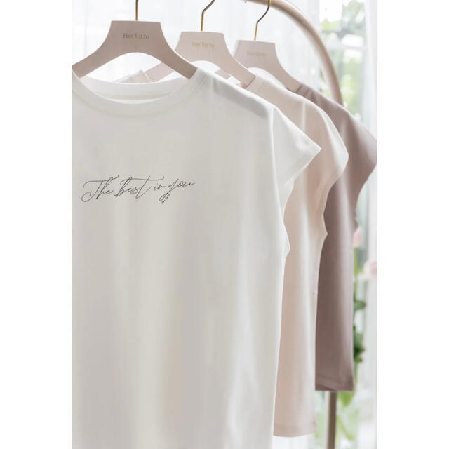 Her lip to(ハーリップトゥ)の【未使用美品】The Best in You Tee レディースのトップス(Tシャツ(半袖/袖なし))の商品写真