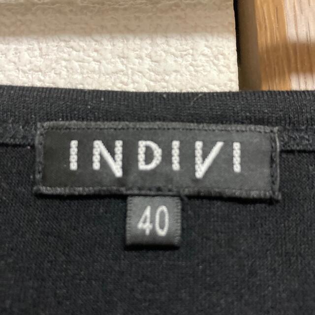 INDIVI(インディヴィ)のINDIVIワンピース レディースのワンピース(ひざ丈ワンピース)の商品写真