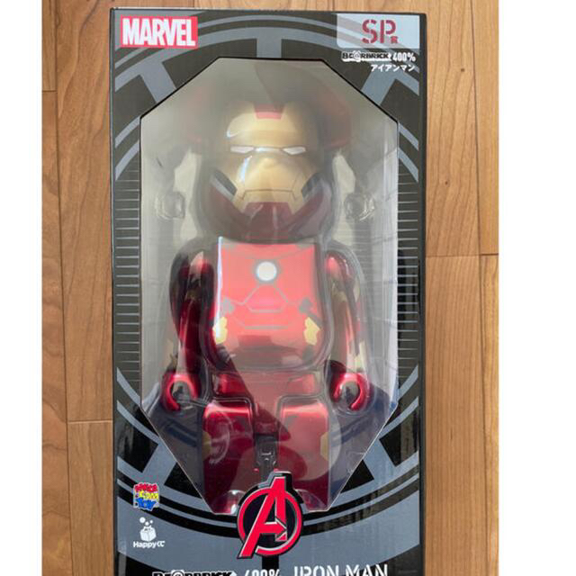 店舗在庫有り MARVEL / Happyくじ 「BE@RBRICK」SP賞 アイアンマン