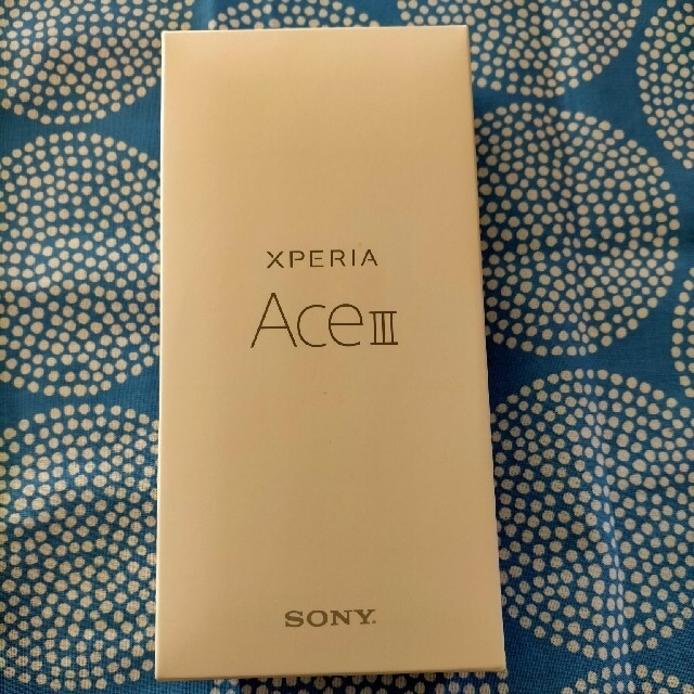 Xperia Ace iii ブルー  ワイモバイル版