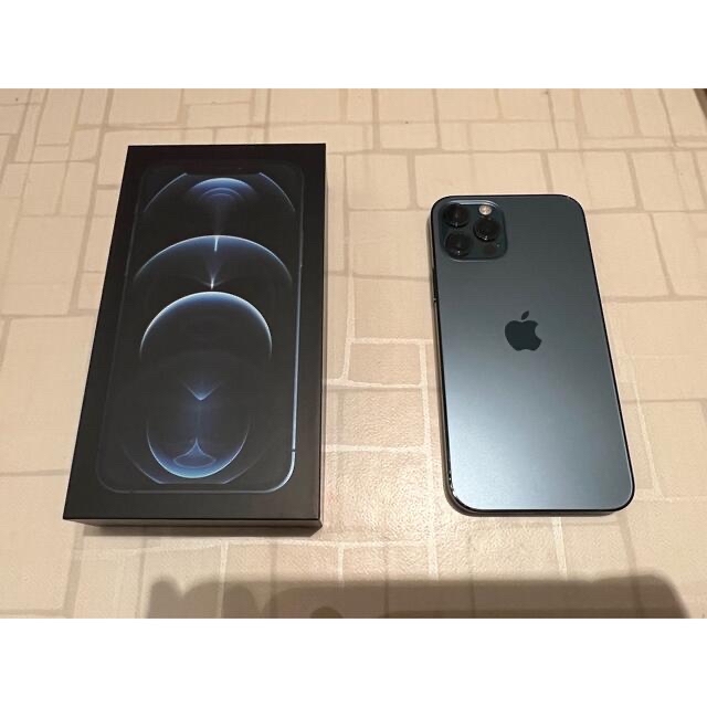 simフリー iPhone 12 pro 128GB パシフィックブルー　値下げ