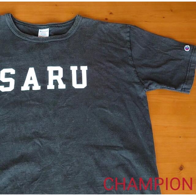 Champion(チャンピオン)のチャンピオン T1011 コラボTシャツ  アメリカ製　USA　黒　ブラック メンズのトップス(Tシャツ/カットソー(半袖/袖なし))の商品写真