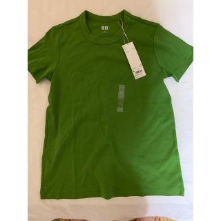 ユニクロ(UNIQLO)のユニクロ　半袖　Tシャツ　Lサイズ　グリーン(Tシャツ(半袖/袖なし))