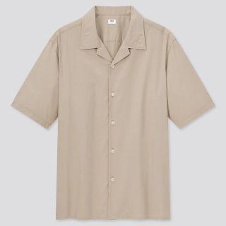 ユニクロ(UNIQLO)の【完売】ユニクロ オープンカラーシャツ(半袖)【2021】(シャツ)