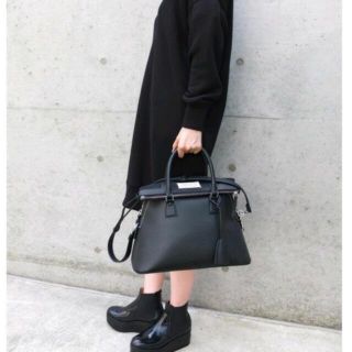 マルタンマルジェラ(Maison Martin Margiela)の美品　メゾンマルジェラ 5ac maison  margiela ラージサイズ(ハンドバッグ)