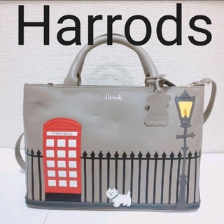 ハロッズ(Harrods)の未使用品❤超レア✨harrods ハンドバッグ　2way　ショルダーバッグ(ハンドバッグ)