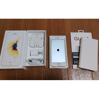 アイフォーン(iPhone)のドコモ iphone6s 16GB ゴールド SIMフリー 美品 アップル(スマートフォン本体)