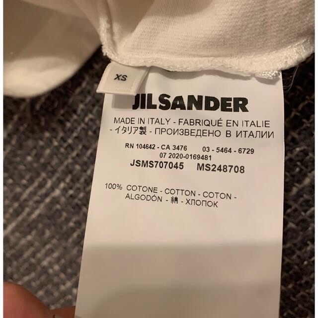 美品JIL SANDER  毎年定番ロゴTシャツ