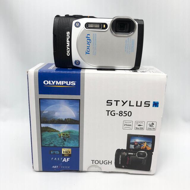 OLYMPUS デジタルカメラ STYLUS TG-850 Tough ホワイト