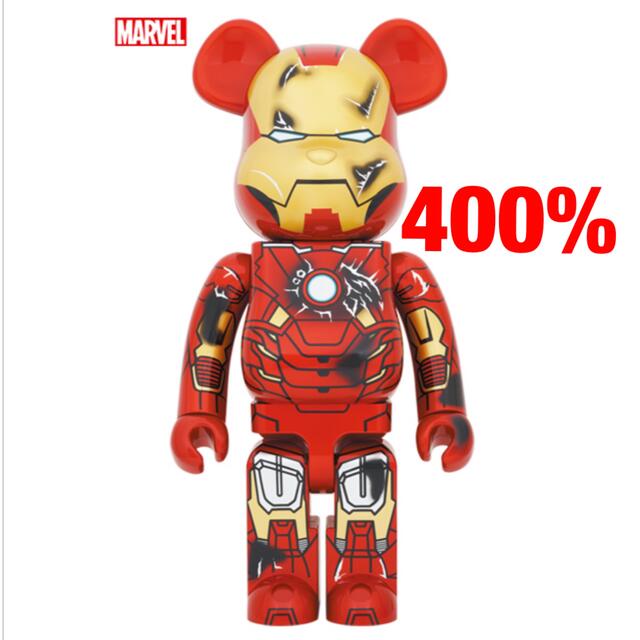 BE@RBRICK - IRON MAN MARK VII DAMAGE Ver. 400％の通販 by sio's ...