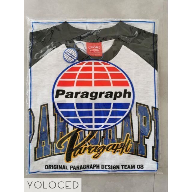 【即日発送】PARAGRAPH レトロダブルロゴ Tシャツ ブラック 半袖 3