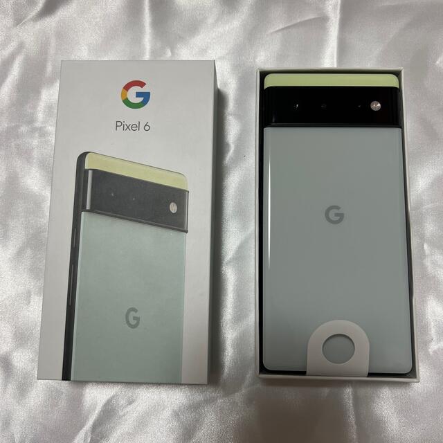 即日発送】 Google Pixel - 新品Google Pixel 6 128GB Sorta Seafoam