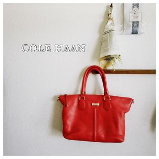 コールハーン(Cole Haan)の美品 COLE HAAN tote bag(トートバッグ)