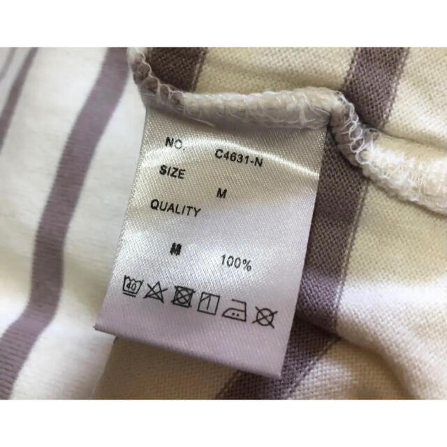 神戸レタス(コウベレタス)の神戸レタス　半袖 ボーダー シンプルカット チュニック Tシャツ レディースのトップス(Tシャツ(半袖/袖なし))の商品写真