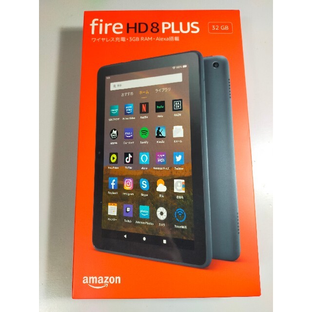 Fire HD 8 Plusタブレット 32GB（2020年モデル）