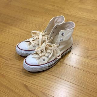 コンバース(CONVERSE)のコンバース ハイカット クリーム(スニーカー)