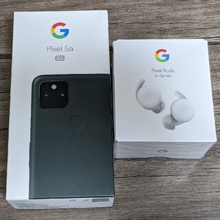 グーグルピクセル(Google Pixel)のGoogle Pixel 5a 5G + Pixel Buds A-series(スマートフォン本体)