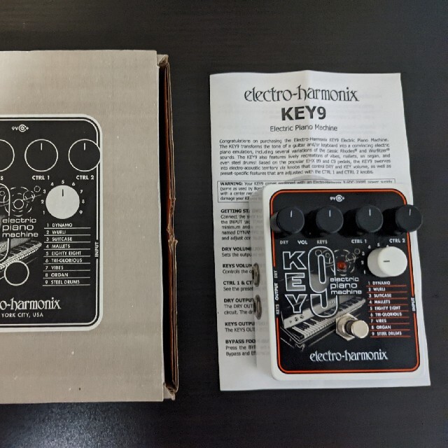 EFFECTOR(エフェクター)のelectro harmonix KEY9 楽器のギター(エフェクター)の商品写真