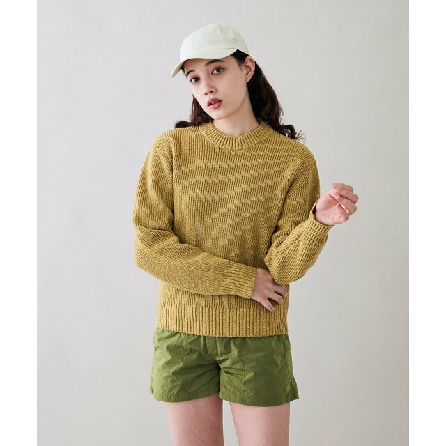 【キミドリ（34）】Genny Melange Sweater