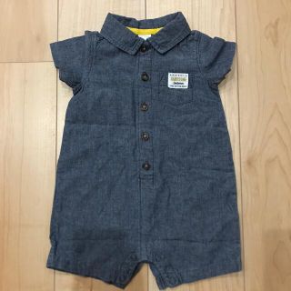 カーターズ(carter's)のcarter's   男の子　半袖シャツロンパース(ロンパース)