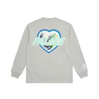 パレス(PALACE)のPalace Rapha Long Sleeve T-Shirt Grey XL(Tシャツ/カットソー(七分/長袖))