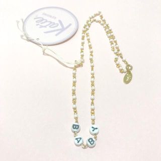 ケイティー(Katie)の最終値下げ終了！Katie "Baby"ネックレス⭐︎新品タグ付き(ネックレス)