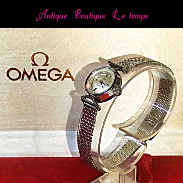 返品?交換対象商品】 OMEGA OMEGA・Ω・Cutglass・1960's・vintage