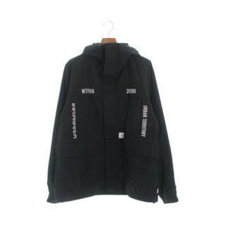 ダブルタップス(W)taps)のWTAPS ダブルタップス マウンテンパーカー 2(M位) 黒 【古着】【中古】(マウンテンパーカー)