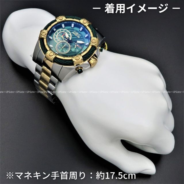 大人気シリーズ★金銀ツートン INVICTA Bolt 25519