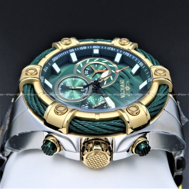 大人気シリーズ★金銀ツートン INVICTA Bolt 25519