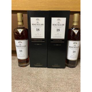 サントリー(サントリー)のMACALLAN マッカラン18年　2021年2本(ウイスキー)