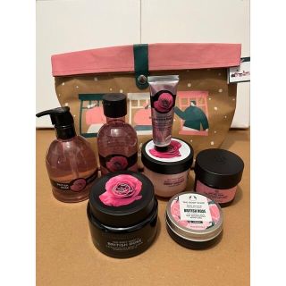 ザボディショップ(THE BODY SHOP)の新品未使用 ザボディショップ ブリティッシュローズ 8点セット(ボディクリーム)