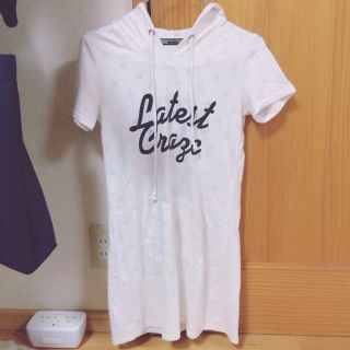 カーム(CALM)のCALM フード付きロングTシャツ(Tシャツ(半袖/袖なし))